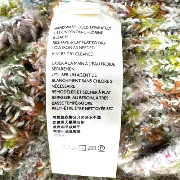 Free People Highland Marled Knit Sweater Multicolor Size Small - Picture 6 of 9